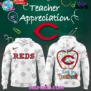 Cincinnati Reds Teacher Appreciation 2025 Hoodie