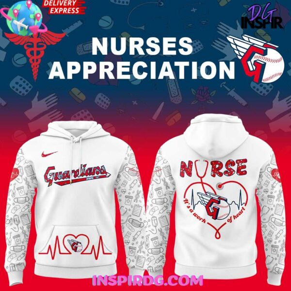 Cleveland Guardians Nurses Appreciation 2025 Hoodie