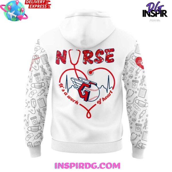 Cleveland Guardians Nurses Appreciation 2025 Hoodie - Image 3
