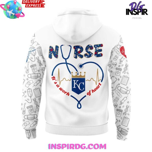 Kansas City Royals Nurses Appreciation 2025 Hoodie - Image 3