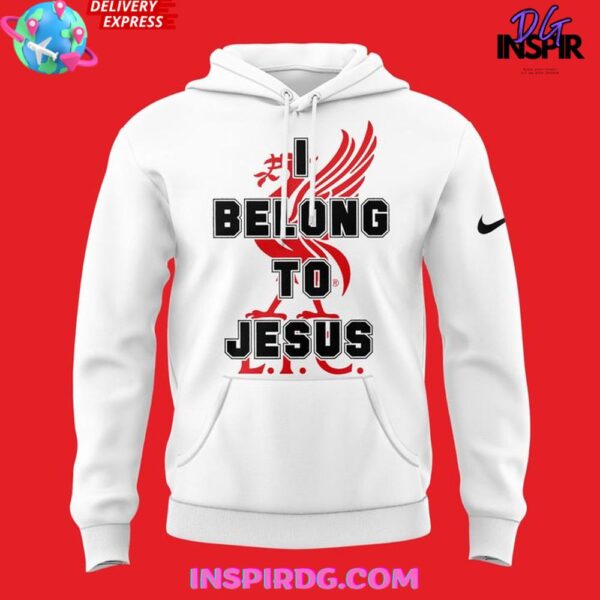 Liverpool FC Belong To Jesus 2025 Hoodie - Image 2