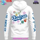 Dodgers x Takashi Murakami 2025 MLB White Hoodie