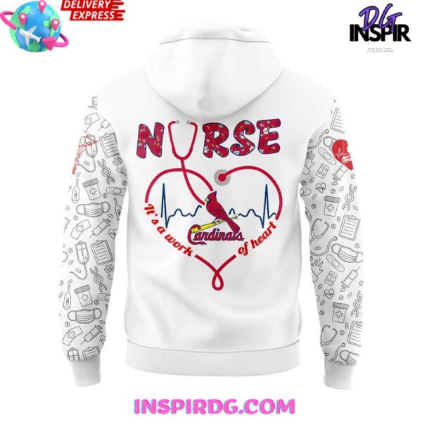 St.Louis Cardinals Nurses Appreciation 2025 Hoodie - Image 3