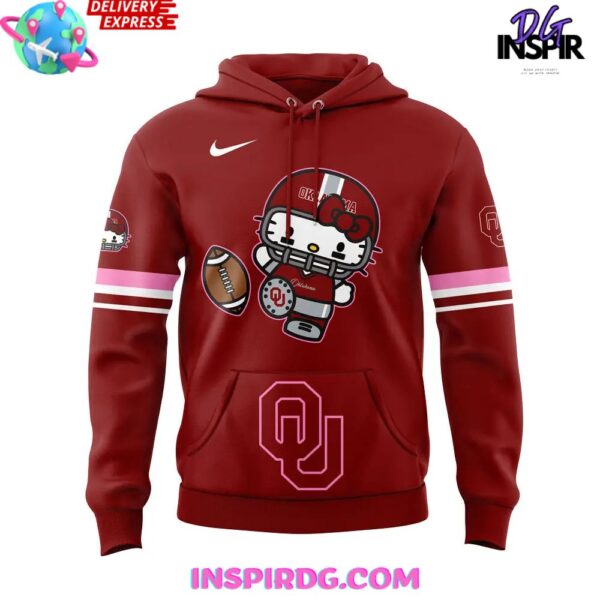 Oklahoma Sooners x Hello Kitty Special Hoodie - Image 2