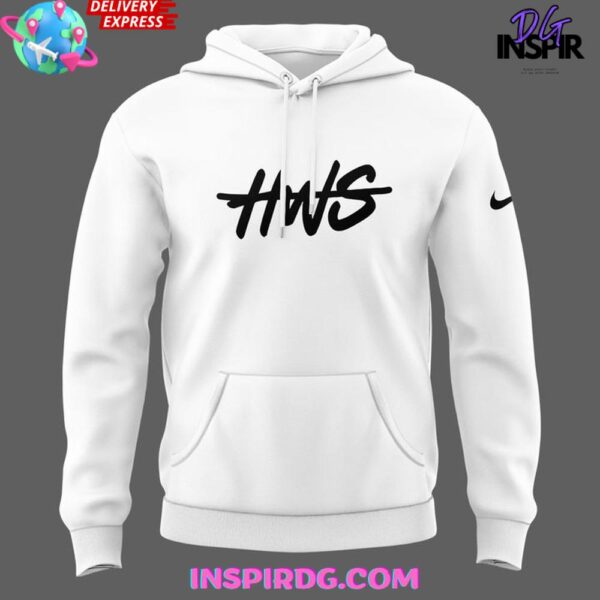 Detroit Lions Height Weight Speed 2025 White Hoodie - Image 2