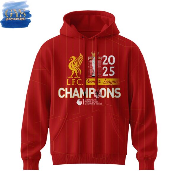 Liverpool 2025 Premier League Champions Special Edition Hoodie - Image 2