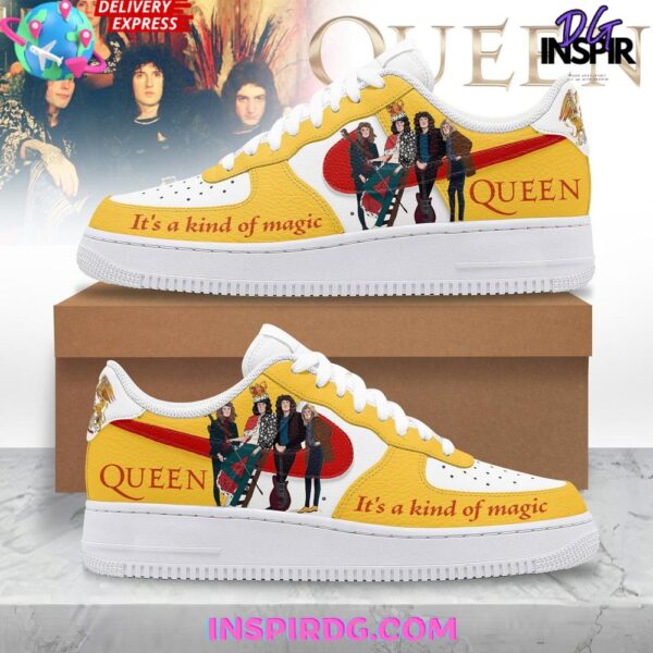 Queen Kind Of Magic Limited Edition Air Force 1 Sneakers