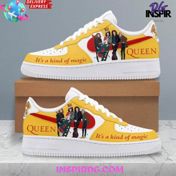 Queen Kind Of Magic Limited Edition Air Force 1 Sneakers - Image 2