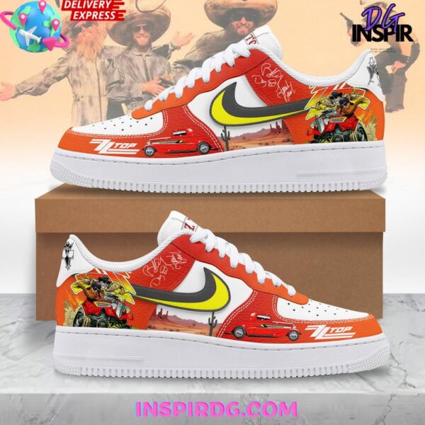 ZZ Top American Rock Band Limited Edition Air Force 1 Sneakers