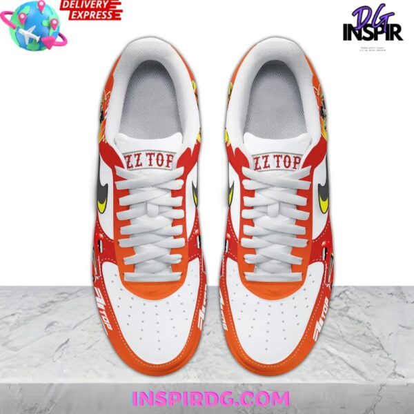 ZZ Top American Rock Band Limited Edition Air Force 1 Sneakers - Image 3