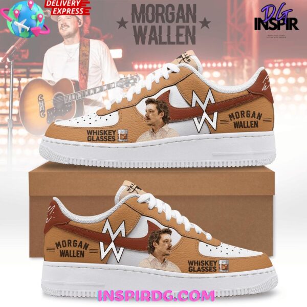 Morgan Wallen Whiskey Glasses Limited Air Force 1 Sneakers