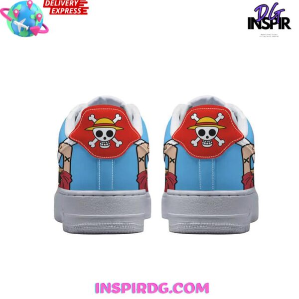 One Piece Luffy Adventure Limited Edition Air Force 1 Sneakers - Image 4