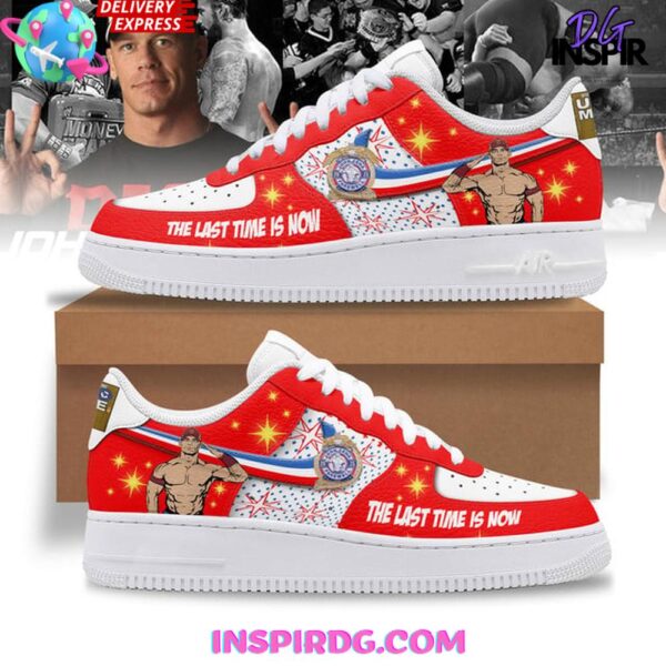 Final Battle John Cena WWE Limited Edition Air Force 1 Sneakers