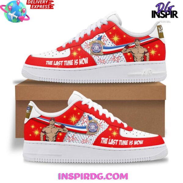Final Battle John Cena WWE Limited Edition Air Force 1 Sneakers - Image 2