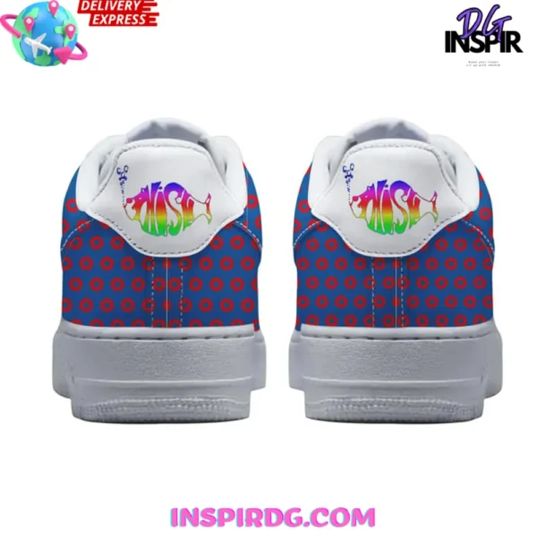 Phish "Boy, Man, God, Shit" Limited Edition Air Force 1 Sneakers - Image 4