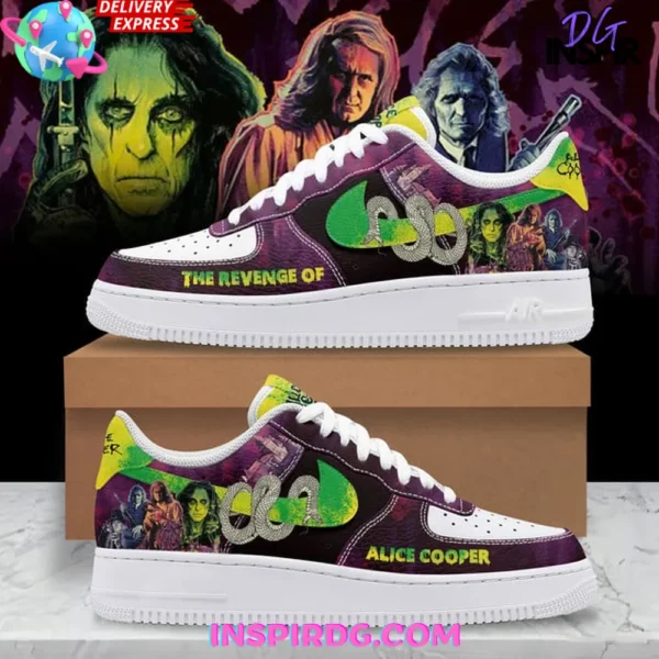 Revenge of Alice Cooper Air Force 1 Sneakers