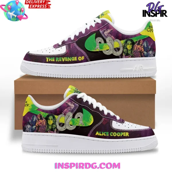 Revenge of Alice Cooper Air Force 1 Sneakers - Image 2