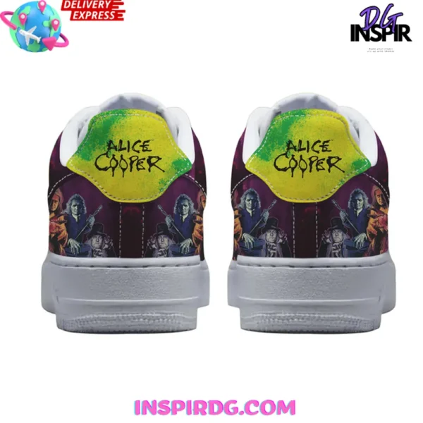 Revenge of Alice Cooper Air Force 1 Sneakers - Image 3