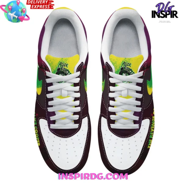 Revenge of Alice Cooper Air Force 1 Sneakers - Image 4