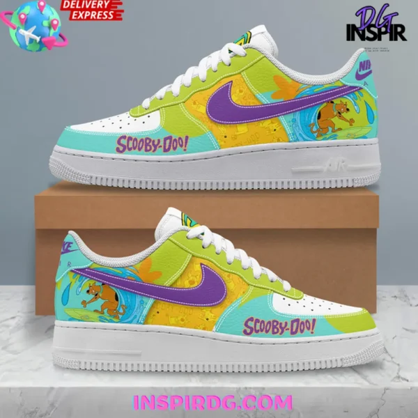 Scooby-Doo Mystery Drip Limited Air Force 1 Sneakers - Image 2