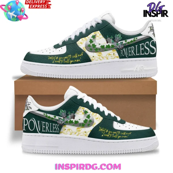 Powerless Characters Limited Edition Air Force 1 Sneakers - Image 2