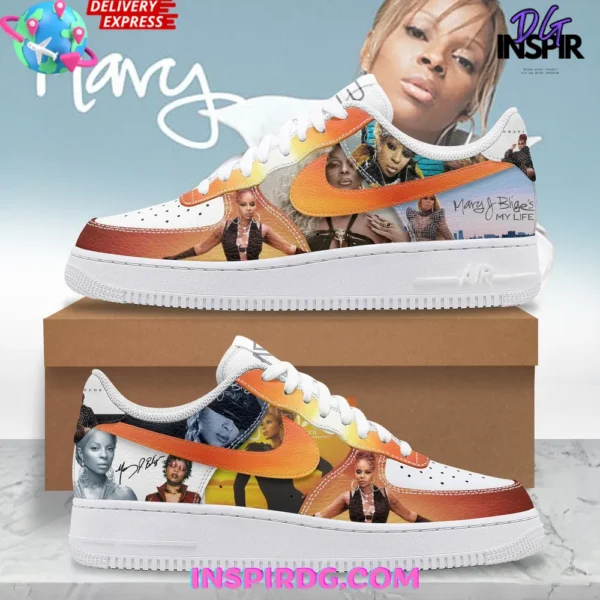 Mary J. Blige Limited Edition Air Force 1 Sneakers
