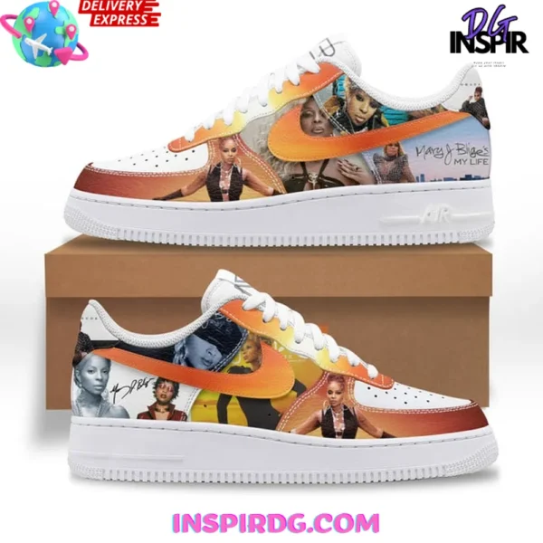 Mary J. Blige Limited Edition Air Force 1 Sneakers - Image 2