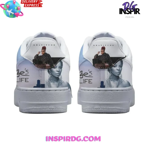 Mary J. Blige Limited Edition Air Force 1 Sneakers - Image 3