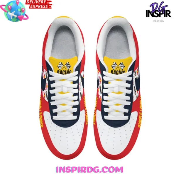 Max Verstappen Simple Lovely Limited Edition Air Force 1 Sneakers - Image 4