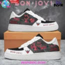 Bon Jovi Now Or Never Limited Edition Air Force 1 Sneakers