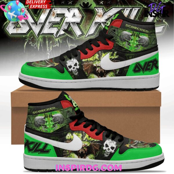 Overkill Scorched Limited Edition Air Jordan 1 Sneakers