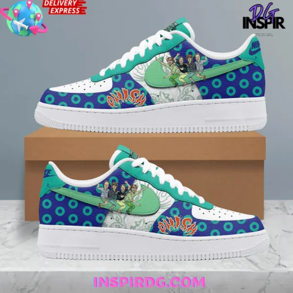 Phish Groove Circles Limited Edition Air Force 1 Sneakers - Image 2