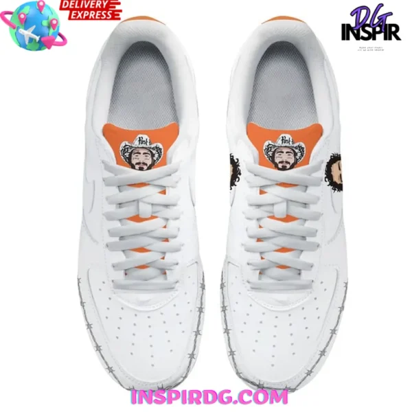 Post Malone Big Ass World Tour 2025 Air Force 1 Sneakers - Image 2