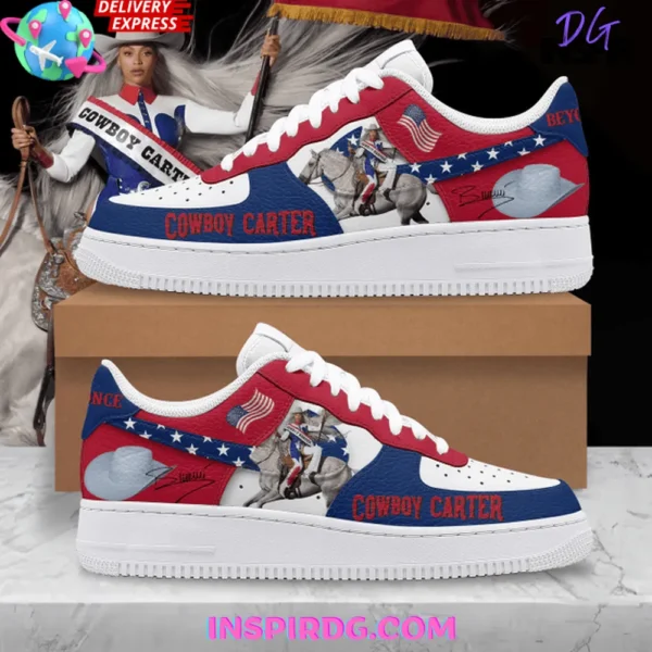 Cowboy Carter Beyoncé Limited Edition Air Force 1 Sneakers