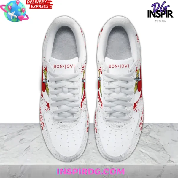 Bon Jovi “I'll Be There for You” Limited Edition Air Force 1 Sneakers - Image 4