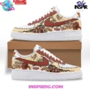 Red Clay Strays Limited Edition Air Force 1 Sneakers