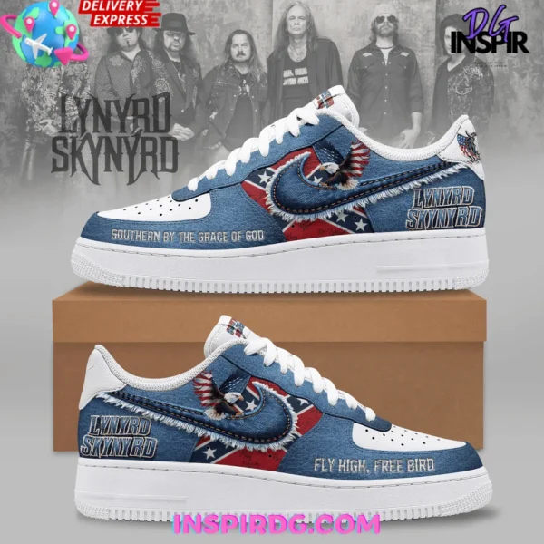 Lynyrd Skynyrd Fly High Free Bird Special Air Force 1 Sneakers