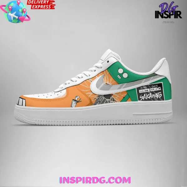 Sakamoto Taro Limited Edition Air Force 1 Sneakers - Image 2