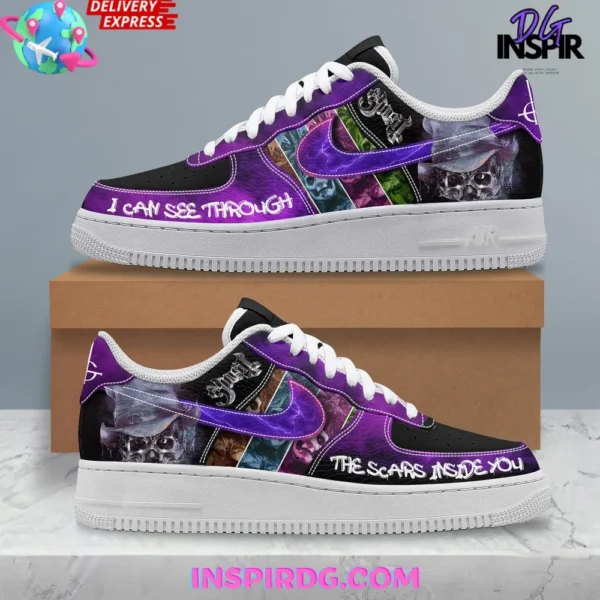 Ghost The Scars Inside You Limited Edition Air Force 1 Sneakers - Image 2