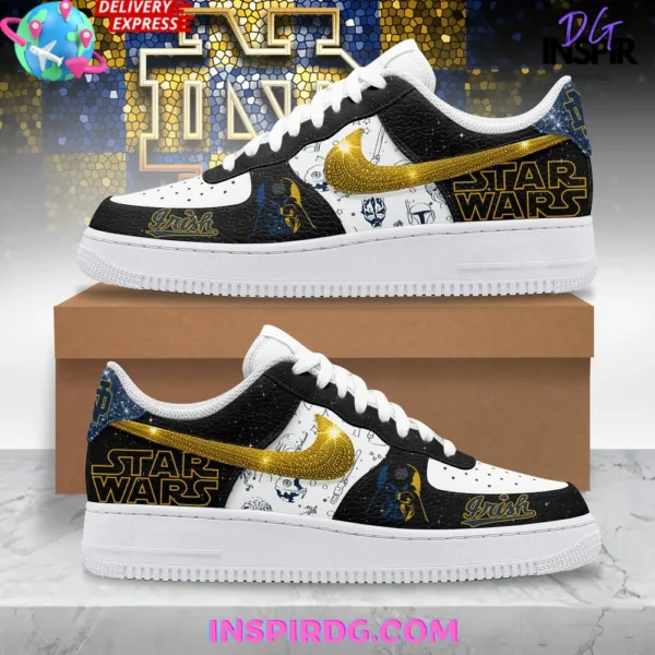 Notre Dame Fighting Irish x Star Wars Limited Air Force 1 Sneakers