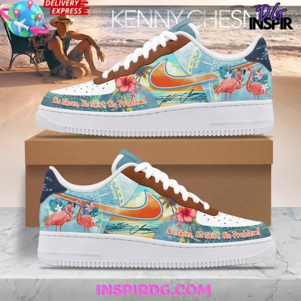 Kenny Chesney Island Vibes Limited Air Force 1 Sneakers