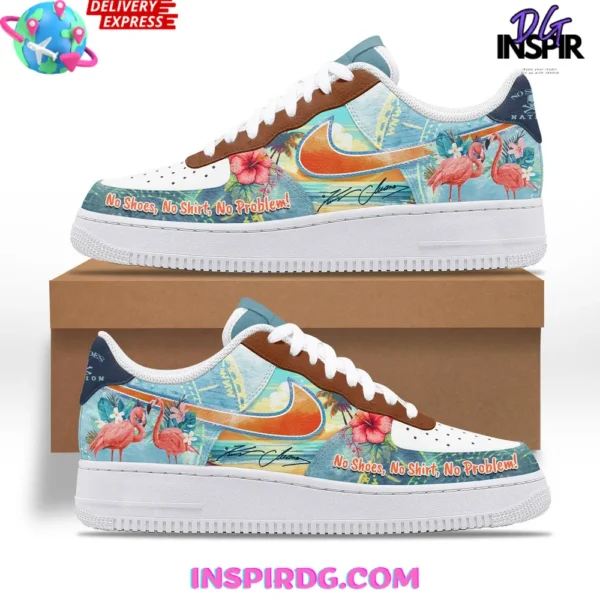 Kenny Chesney Island Vibes Limited Air Force 1 Sneakers - Image 2
