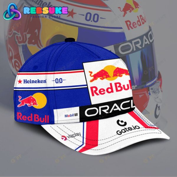 Max Verstappen 2025 Red Bull Racing New Hoodie, Cap - Image 4