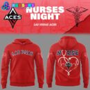 Las Vegas Aces WNBA x Nurses Night Hoodie Set 2025