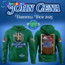 Green John Cena Farewell Tour 2025 Dallas Hoodie, Cap