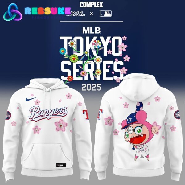 Texas Rangers Takashi Murakami x MLB World Tour Tokyo Series Hoodie