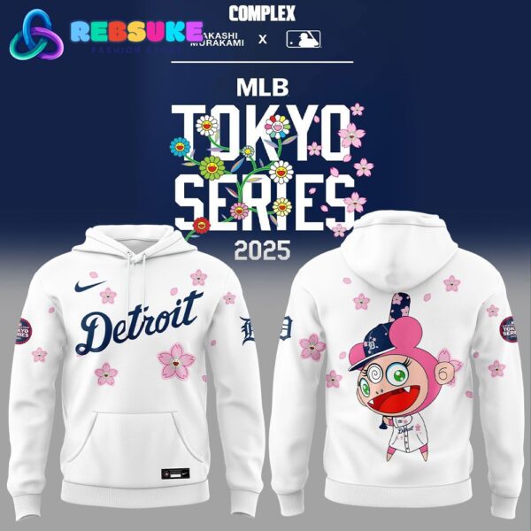 Detroit Tigers Takashi Murakami x MLB World Tour Tokyo Series Hoodie