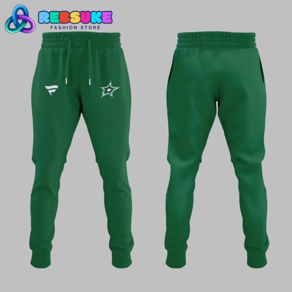 Dallas Stars x St.Patrick’s Day Hoodie Set 2025 - Image 2