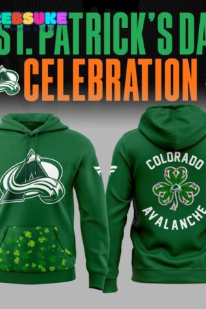 Colorado Avalanche x St.Patrick’s Day Hoodie Set 2025