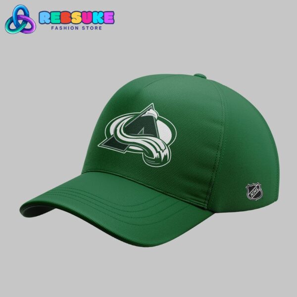 Colorado Avalanche x St.Patrick’s Day Hoodie Set 2025 - Image 3